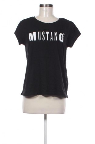 Damen T-Shirt Mustang, Größe M, Farbe Schwarz, Preis 13,99 €