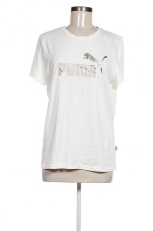 Дамска тениска PUMA, Размер L, Цвят Екрю, Цена 50,99 лв.