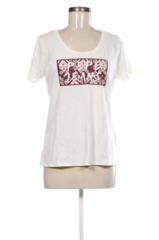 Tricou de femei Pepe Jeans, Mărime XL, Culoare Ecru, Preț 196,99 Lei