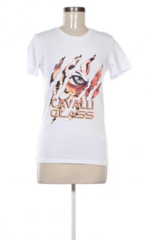 Női póló Roberto Cavalli, Méret M, Szín Fehér, Ár 33 539 Ft