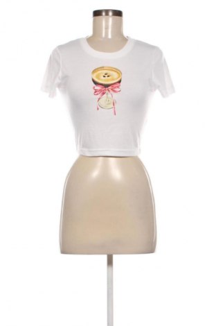 Damski T-shirt SHEIN, Rozmiar S, Kolor Biały, Cena 39,31 zł