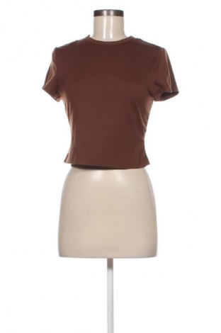 Γυναικείο t-shirt SHEIN, Μέγεθος M, Χρώμα Καφέ, Τιμή 8,70 €