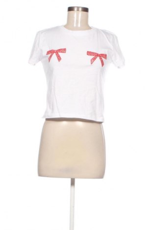 Tricou de femei Sinsay, Mărime M, Culoare Alb, Preț 45,00 Lei