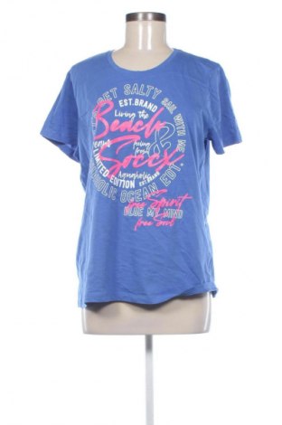 Damen T-Shirt Soccx, Größe XL, Farbe Blau, Preis 20,99 €