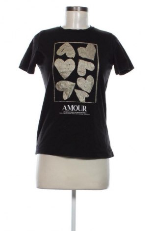 Női póló Stradivarius, Méret S, Szín Fekete, Ár 3 239 Ft