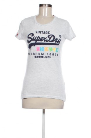 Damen T-Shirt Superdry, Größe M, Farbe Grau, Preis € 16,99