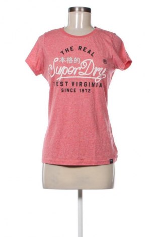 Damen T-Shirt Superdry, Größe M, Farbe Rosa, Preis 15,99 €