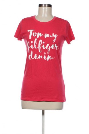 Damen T-Shirt Tommy Hilfiger, Größe M, Farbe Rot, Preis 22,99 €