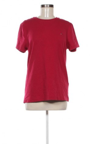 Дамска тениска Tommy Hilfiger, Размер M, Цвят Червен, Цена 34,99 лв.