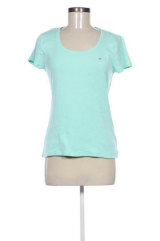Дамска тениска Tommy Hilfiger, Размер L, Цвят Зелен, Цена 33,93 лв.
