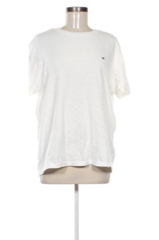 Дамска тениска Tommy Jeans, Размер XL, Цвят Бял, Цена 34,99 лв.