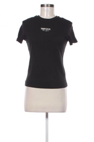 Damen T-Shirt Tommy Jeans, Größe M, Farbe Schwarz, Preis 51,99 €