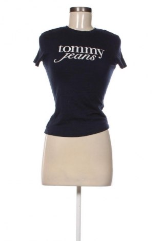 Női póló Tommy Jeans, Méret S, Szín Kék, Ár 19 749 Ft