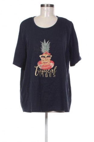 Dámské tričko Ulla Popken, Velikost XL, Barva Modrá, Cena  359,00 Kč