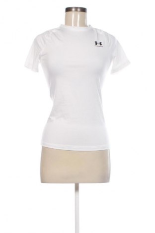 Damen T-Shirt Under Armour, Größe S, Farbe Weiß, Preis 18,99 €