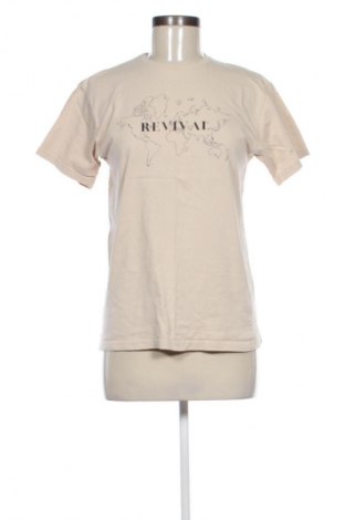 Damen T-Shirt Uneek, Größe S, Farbe Beige, Preis 8,75 €