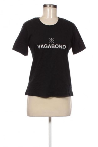 Γυναικείο t-shirt Vagabond, Μέγεθος S, Χρώμα Μαύρο, Τιμή 37,32 €