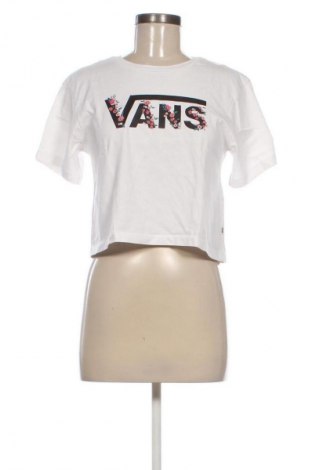 Дамска тениска Vans, Размер XS, Цвят Бял, Цена 19,99 лв.