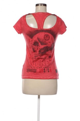 Дамска тениска Yakuza, Размер M, Цвят Червен, Цена 17,60 лв.