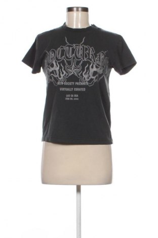 Γυναικείο t-shirt Your Turn, Μέγεθος S, Χρώμα Γκρί, Τιμή 18,99 €