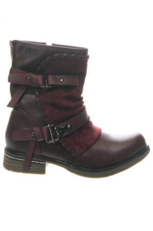 Damen Stiefeletten Ezel, Größe 38, Farbe Rot, Preis 46,65 €