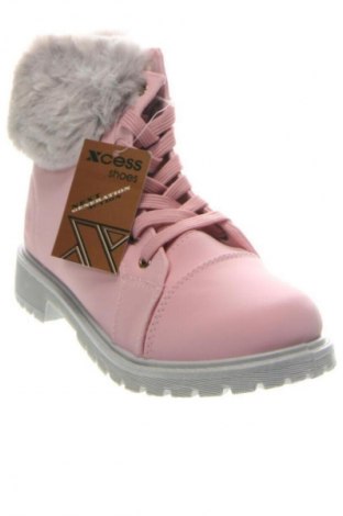 Damen Stiefeletten Xcess, Größe 40, Farbe Rosa, Preis 46,65 €
