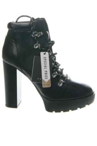 Dámské poltopánky Zara, Veľkosť 38, Farba Čierna, Cena  43,90 €