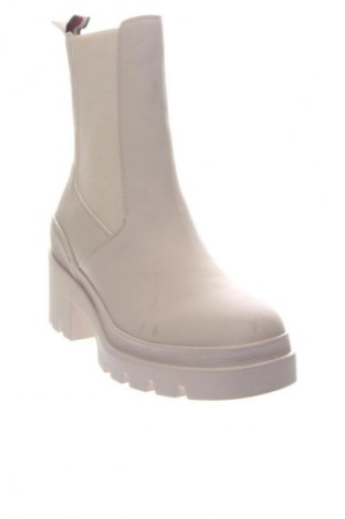 Damskie kozaki Tommy Hilfiger, Rozmiar 40, Kolor Beżowy, Cena 579,99 zł