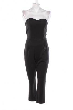 Дамски дълъг гащеризон Qu Zu, Размер S, Цвят Черен, Цена 48,00 лв.