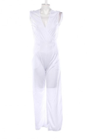 Дамски дълъг гащеризон Unbranded, Размер S, Цвят Бял, Цена 47,88 лв.