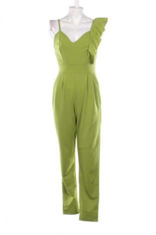 Дамски дълъг гащеризон Wal G, Размер S, Цвят Зелен, Цена 157,99 лв.