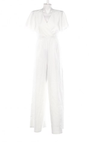 Дамски дълъг гащеризон Wal G, Размер M, Цвят Бял, Цена 117,99 лв.