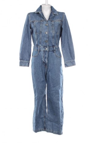 Damski długi kombinezon Zara, Rozmiar M, Kolor Niebieski, Cena 159,87 zł