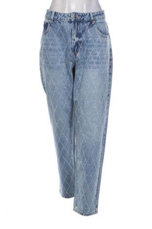 Damskie jeansy Amisu, Rozmiar XL, Kolor Niebieski, Cena 66,67 zł