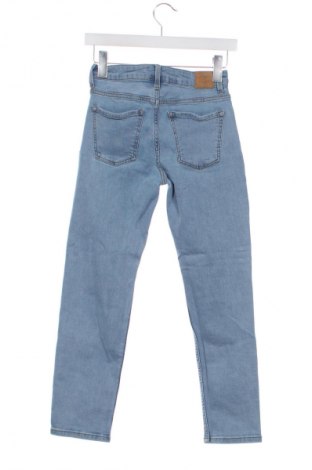 Blugi de femei Bershka, Mărime XS, Culoare Albastru, Preț 76,00 Lei