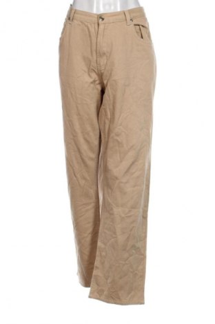 Дамски дънки Biaggini, Размер 3XL, Цвят Бежов, Цена 16,99 лв.