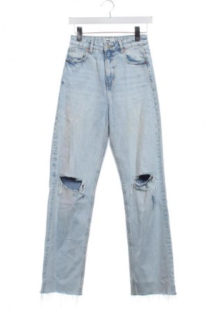 Blugi de femei Fb Sister, Mărime XS, Culoare Albastru, Preț 76,30 Lei