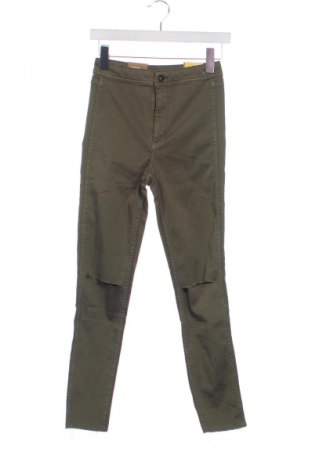 Дамски дънки H&M, Размер XS, Цвят Зелен, Цена 46,00 лв.