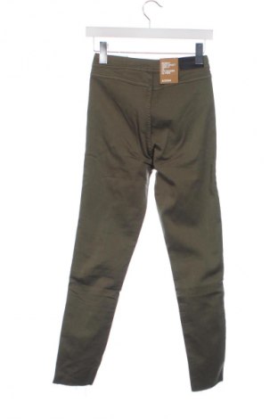 Дамски дънки H&M, Размер XS, Цвят Зелен, Цена 46,00 лв.