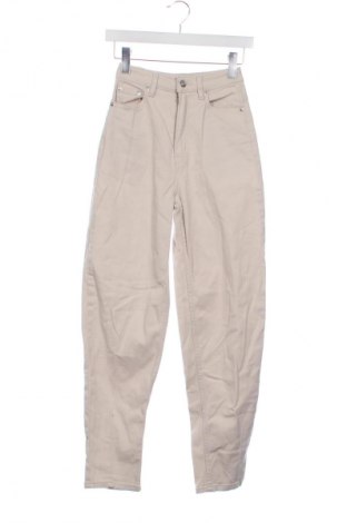 Blugi de femei H&M Divided, Mărime XXS, Culoare Ecru, Preț 76,00 Lei
