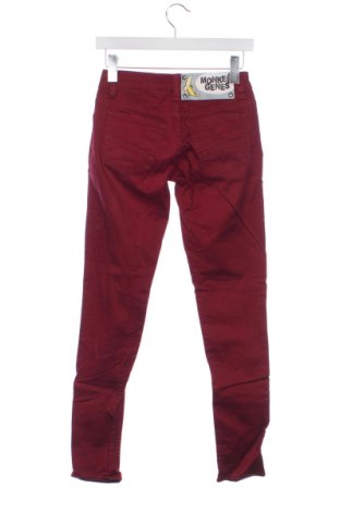 Дамски дънки Monkee Genes, Размер XS, Цвят Червен, Цена 41,00 лв.