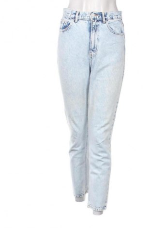 Blugi de femei Pull&Bear, Mărime S, Culoare Albastru, Preț 70,03 Lei