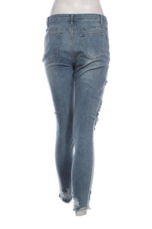 Дамски дънки SHEIN, Размер L, Цвят Син, Цена 28,99 лв.