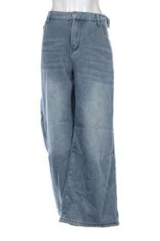 Дамски дънки SHEIN, Размер XXL, Цвят Син, Цена 28,99 лв.