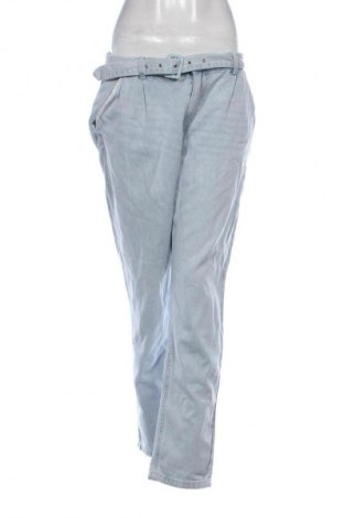 Blugi de femei Sinsay, Mărime L, Culoare Albastru, Preț 74,08 Lei