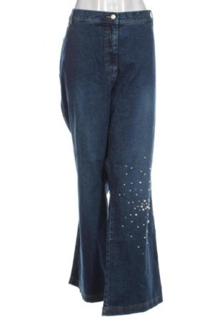 Dámske džínsy  So Bin Ich, Veľkosť 4XL, Farba Modrá, Cena  16,95 €