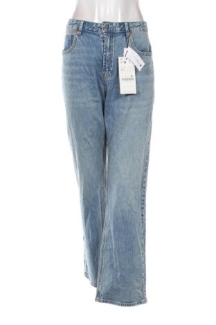 Blugi de femei Stradivarius, Mărime XL, Culoare Albastru, Preț 121,99 Lei