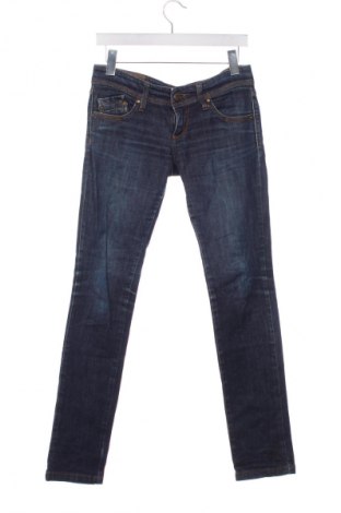 Дамски дънки Stradivarius, Размер M, Цвят Син, Цена 26,99 лв.