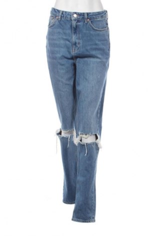 Дамски дънки Topshop, Размер M, Цвят Син, Цена 93,99 лв.