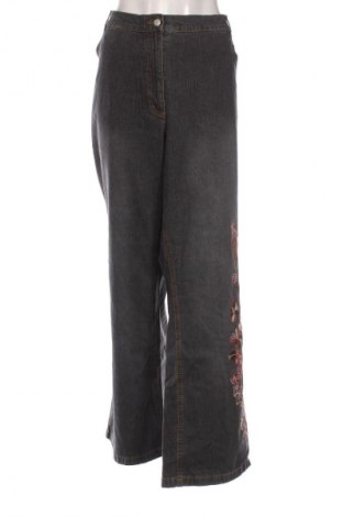 Damen Jeans Ulla Popken, Größe 4XL, Farbe Grau, Preis 25,99 €